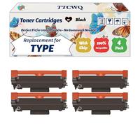 TTCWQ Compatible for Ricoh TYPE SP230H Toner Cartridges Work for Ricoh SP230DNW SP230FNW SP230SFNW Printers, with Chip, High Yield 3000 Pages, High-Definition Printing (4 Pack Black)