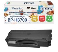 TTCWQ Compatible for Sharp BP-HB700 Waste Box Work for Sharp BP-50C26 BP-50C31 BP-50C36 BP-50C45 BP-50C55 BP-50C65 Printers, with Chip, High Yield 50000 Pages, High-Definition Printing (1 Pack Black)