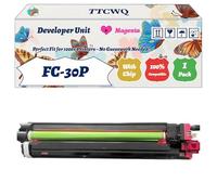 TTCWQ Compatible for Toshiba FC-30P Developer Unit Work for Toshiba E-Studio 305 CP 305 CS 306 CS Printers, with Chip, High Yield 60000 Pages, High-Definition Printing (1 Pack Magenta)