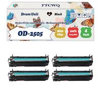 TTCWQ Compatible for Toshiba OD-2505 Drum Unit Work for Toshiba E-Studio 2006 E-Studio 2007 E-Studio 2303 A E-Studio 2303 AM E-Studio 2303 Printers (4 Pack Black)