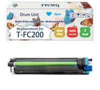 TTCWQ Compatible for Toshiba T-FC200 Drum Unit Work for Toshiba E-Studio 2000 AC 2050 C 2050 C SE 2051 C 2500 AC 2550 C 2550 C SE 2551 Printers (1 Pack Cyan)