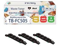 TTCWQ Compatible for Toshiba TB-FC505 Waste Toner Container Work for Toshiba E-Studio 2505AC 2515AC 3005AC 3015AC 3505AC Printers (3 Pack Black)
