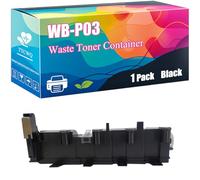 TTCWQ WB-P03 Waste Toner Container Compatible with Konica Minolta BizHub C25 C3110 C35P C3100P C35 Printers, High-Yield Ideal for High-Volume Printing (Black)
