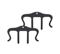 Ttdesefu 2 Pack Metal Black Music Book Clips Page Holders for Reading, Sheet Music Stand, Piano, Book & Keyboard Ideal for Musicians