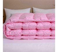 TTDGYYXW All Season White Goose Down Comforter, 1200 Thread Count Pinch Pleat, High 900 Fill Power Fluffy Medium Warmth, 1000+ Cleanliness (Yellow 150x200cm 2.5kg)