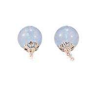 TTDGYYXW Fashion Creativity Jewelry Female Earrings Vintage Thai Limited Edition/Blue, Blue,