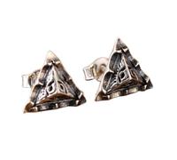 TTDGYYXW Fashion Creativity Korean Retro Ear Stud Triangle Eyes Personality Creative Male Earrings/Triangle Eye Studs,