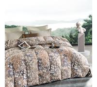 TTDGYYXW Feather Down Comforter Queen/King Duvet Insert, Tie-dye Down Duvet, All Season Fluffy Bed Comforter, Ultra Soft Cotton Cover, 220x240cm/86 x95,A-Filling2200g