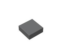 TTEHGB TOY Classic Building Bricks Tile 1x1 100 Pieces, Compatible with All Major Brands Parts and Pieces 3070 (Colour: Dark Grey)