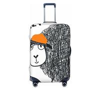 Ttetddd African Style with Cheetah Skin Travel Luggage Protector Suitcase Cover Washable Suitcase Covers,Luggage Covers for Suitcase with Zipper and Buckle Baggage Cover 28in