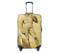 Ttetddd African Style with Cheetah Skin Travel Luggage Protector Suitcase Cover Washable Suitcase Covers,Luggage Covers for Suitcase with Zipper and Buckle Baggage Cover 28in