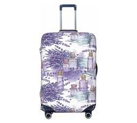 Ttetddd Red Cardinal Bird Sitting on ash Branch Travel Luggage Protector Suitcase Cover Washable Suitcase Covers,Luggage Covers for Suitcase with Zipper and Buckle Baggage Cover 28in