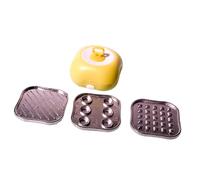 TTETTZ 1/12 Mini Dollhouse Egg Cooker Model Accessory Photo Props Furniture Collectors, Yellow