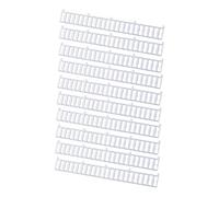 TTETTZ 10 Pieces Mini Fence Model Railway Railing Model Building Barrier for Sand Table Landscape DIY Architecture Craft Decoration for Collectors, Style A