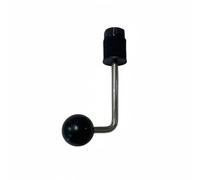 TTETTZ 2 Pieces Cymbal Stand Clamp Drum Mount -Joint Flexible Adjustable Hardware Zinc Alloy Suitable for Live Performance, Right Angle 46MM Cymbal Holder Clamp
