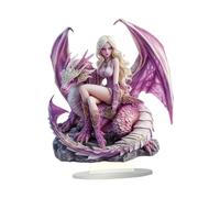 TTETTZ 2D Acrylic Dragon Fairy Sign Craft for Table Decor And Celebration