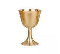 TTETTZ 5xBrass Wine Goblet Drinking Glasses Liquor Cup for Party Home Worship Buddha S