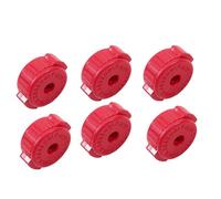 TTETTZ 6 Count Drum Replacement Nuts for Easy Removal and Setup, Red