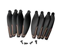 TTETTZ 8Pcs Drone Propellers with Quick Release Screw, Portable Lightweight 2.28 Inch Propellers for E88Max S1S K918 A13, orange
