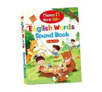 TTETTZ Audiobook with English Words, Interactive Audiobook to Develop Vocabulary And Learn English, The Alphabet, And Fruits.