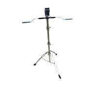 TTETTZ Bongo Stand Stainless Steel Standard Stand Double Back, for Battery Percussion Players