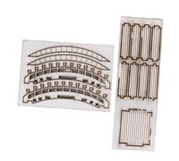 TTETTZ Crafting Kit for DIY Building Models, 1/50 Micro Decor, Arch Bridges A