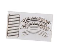 TTETTZ Crafting Kit for DIY Building Models, 1/50 Micro Decor, Arch Bridges B