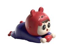 TTETTZ Crawling Doll for Babies From 9 to 12 to 18 Months, Musical Toy for Learning to Climb, red blue