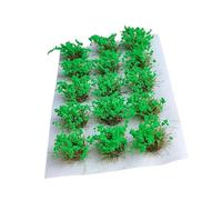 TTETTZ Diorama Grass and Floral Elements for Landscape Models, Green
