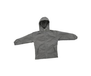 TTETTZ Doll Miniature Coat 1 6 Scale Figure Top Hooded Long Sleeved Jacket Cloth Model Outerwear Suitable for Action Figures Collectible Display Photography, light gray