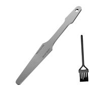 TTETTZ Double Sided Fret File with Cleaning Brush, Essential Tool for Bass Guitar Maintenance