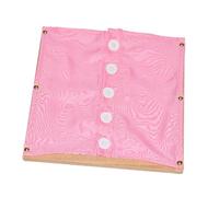 TTETTZ Dressing Board, Life Skills Development Toy, Professional Educational Tool, Toy Coat Rack, Button