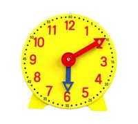 TTETTZ Early Education Teaching Clock, Kids Table Clock, Toy, Life Skills Training Games, 12H