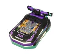 TTETTZ Educational Toy Steering Wheel with Sound, Driving Simulation for Children Aged 3 And Up, Birthday Gift, Purple Rechargeable