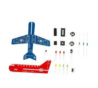 TTETTZ Electronic DIY Soldering Practice Aircraft Circuit Teaching Aid