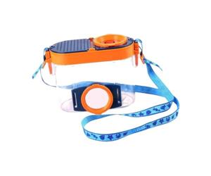 TTETTZ Explorer Observation Box, Researcher's Kit, Children's Box, Discovery Toy Made of for Educational Purposes, Science, Orange Dark blue