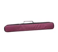 TTETTZ Flute Bag, Flute Cover, Holds 2 Flutes, Reusable, Multi-Purpose, Easy to Use, Portable, Single Shoulder Strap, Purple Red