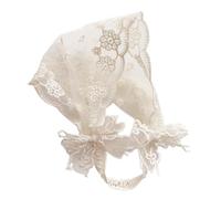 TTETTZ Girl Lolita Lace Mesh Headband Headwear Stylish Creative Headpiece Head Band for Dressing up Birthday Gift Stage Performance, with Bowknot