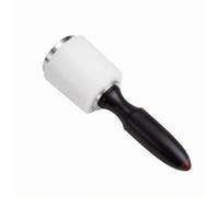 TTETTZ Hammer Designed with Solid Wood Handle and Stainless Steel Components for Comfortable Grip Suitable for Leather Crafting DIY Workshop, White
