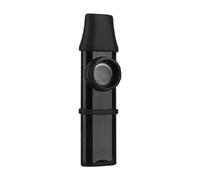 TTETTZ Kazoo Tone Adjustable Compact Design for Music Enthusiasts Mini Instrument for Keyboard Violin Guitar Ukulele, Black