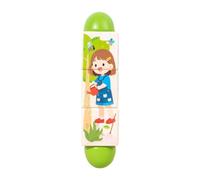 TTETTZ Kids Rotating Puzzle Toy Block Preschool Building Puzzle Educational Hand Grasping Game Cognitive Development Suitable for Children, Seasonal Style