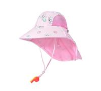 TTETTZ Kids Sun Hat Stylish Summer Beach Cap for Boys and Girls Outdoor Fun, Light Pink Bunny