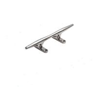 TTETTZ Marine Cleat For Boat Dock Deck Yacht Heavy Duty 316 Stainless Steel Cleat With Polished Finish And Sturdy Base Plate With Four Countersunk Screw