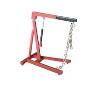 TTETTZ Miniature Engine Hoist 1/64 Scale Garage Repair Engine Crane Model Workshop Motor Lifter Resin Accessory Suitable for Collector Display Photography, Style A