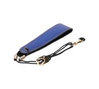 TTETTZ Neck Strap for Saxophones, Adjustable PU Leather Design for Performance, blue