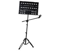 TTETTZ Portable Music Stand with Tripod And Mic Holder for Sheet Music