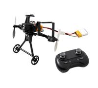 TTETTZ Remote Control Airplane RC DIY Model Plane Kit Electric Foldable Paper Flying Toy Powered Propeller Suitable Kids Learning And Outdoor Advent, Single Power