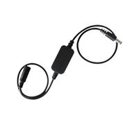 TTETTZ Router Rebooter DC Cable with Timer Function for Regular Power Shutdown, Automatic Recovery, Wear Reduction, And Easy Installation for Office Routers, Black 60cm