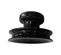 TTETTZ Sound Bowl Suction Cup Buddha Singing Bowl Holder Suction Tool Lifting Handle Silicone Attachment Suitable for Meditation Rooms Spiritual Centers Soun, Black