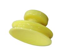 TTETTZ Sound Bowl Suction Cup Buddha Singing Bowl Holder Suction Tool Lifting Handle Silicone Attachment Suitable for Meditation Rooms Spiritual Centers Soun, Yellow